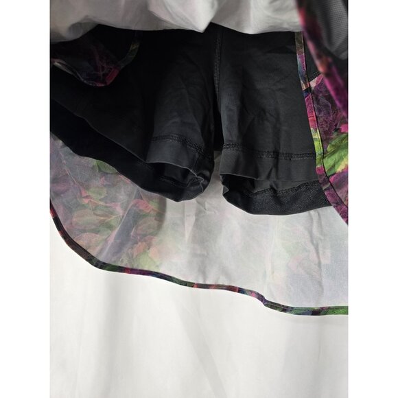 Lululemon Hotty Hot High-Rise Skirt *Long Vivid Floral Tone Multi Size 6 - Picture 6 of 13